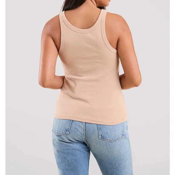 Nuuds Tan Tank Top for Women - Picture 2 of 3